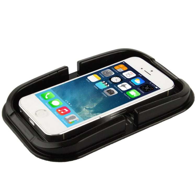 Car Dashboard Anti-skid Magic Sticky Silicone Gel Pad / Holder for iPhone 5 & 5S / iPhone 4 & 4S, 7, For iPhone, Galaxy, Sony, Lenovo, HTC, Huawei, and other Smartphones(Black), 1, 8, 5, 4                                                                ...
