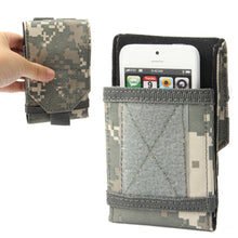 Load image into Gallery viewer, Camouflage Army Combat Travel Utility Hook and Loop Fastener Belt Pouch Bum Bag Mobile Phone Money