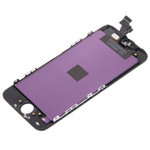 Load image into Gallery viewer, LCD Screen with Frame for iPhone 5, 3 in 1 for i5 Black