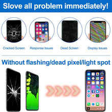 Load image into Gallery viewer, LCD Screen with Frame for iPhone 5, 3 in 1 for i5 Black