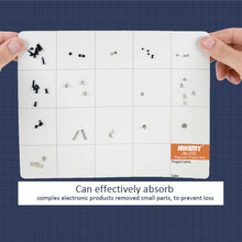 Load image into Gallery viewer, JAKEMY JM-Z09 25cm x 20cm Magnetic Project Mat with Marker Pen for iPhone / Samsung Repairing Tools