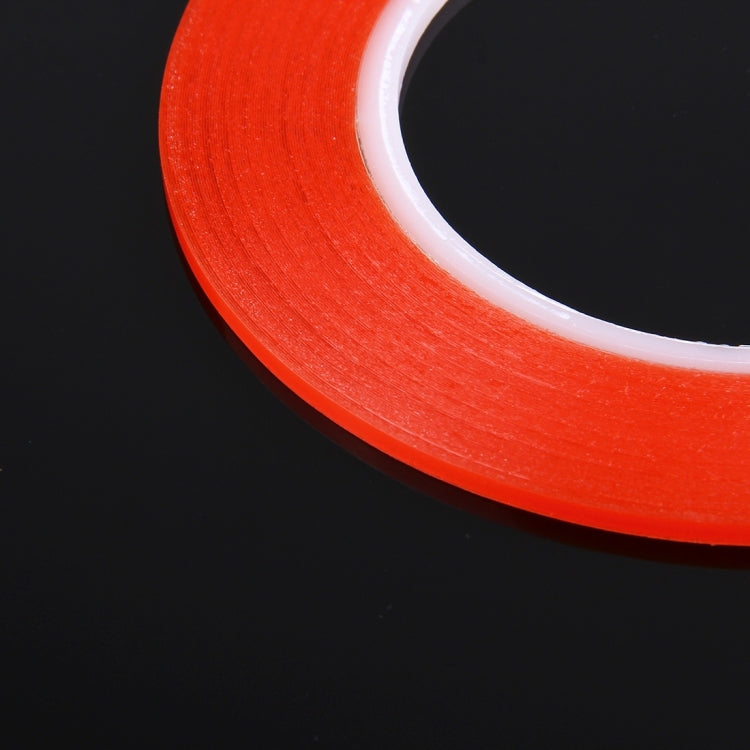 3mm Width Double Sided Adhesive Sticker Tape for iPhone / Samsung / HTC Mobile Phone Touch Panel Repair,  Length: 25m (Red)