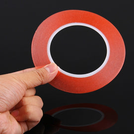 1mm Width Double Sided Adhesive Sticker Tape for iPhone / Samsung / HTC Mobile Phone Touch Panel Repair, Length: 25m