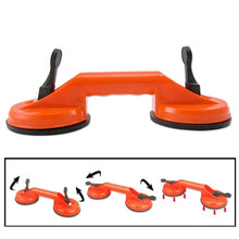 Load image into Gallery viewer, Double Suction Cup Dent Puller Glass Handle Repair Tool for PC / Laptop / iMac / LCD TV, Diameter: 11.5cm