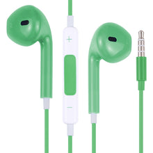 Load image into Gallery viewer, EarPods Wired Headphones Earbuds with Wired Control &amp; Mic, White, Rose Gold, Red, Blue, Black, Green, Orange, Magenta