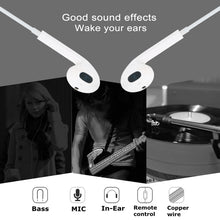 Load image into Gallery viewer, 3.5mm Wired Earphone for Android Phones / PC / MP3 Player / Laptops, Cable Length:1.2m