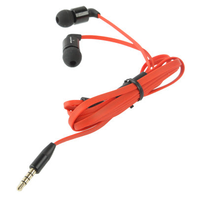 Awei ES600i Noodle Style 3.5mm Universal Headset with Hear Speaker Control & Microphone for iPhone / iPad / iPod touch, Galaxy SIV / SIII / Note II / Premier, Nokia Lumia Series, LG Optimus Series, HTC / Motorola / Sony Xperia Series etc.