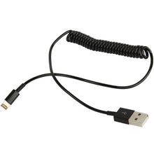 Load image into Gallery viewer, USB Sync Data / Charging Coiled Cable for iPhone, iPad
