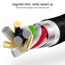 Load image into Gallery viewer, 2m Nylon Netting USB Data Transfer Charging Cable For iPhone, iPad