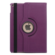 Load image into Gallery viewer, 360 Degree Rotation Litchi Texture Flip Leather Case with 2 Gears Holder for iPad Air 2, For iPad Air 2