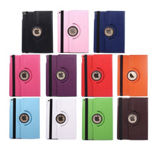 Load image into Gallery viewer, 360 Degree Rotation Litchi Texture Flip Leather Case with 2 Gears Holder for iPad Air 2