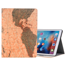 Load image into Gallery viewer, Retro World Map Pattern Leather Case with Holder &amp; Card Slots &amp; Wallet for iPad Air 2, Random Delivery