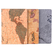 Load image into Gallery viewer, Retro World Map Pattern Leather Case with Holder &amp; Card Slots &amp; Wallet for iPad Air 2, Random Delivery