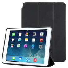 Load image into Gallery viewer, 3-fold Naturally Treated Smart Leather Case with Sleep / Wake-up Function &amp; Holder for iPad Air 2