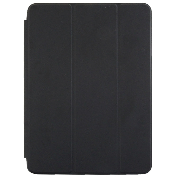 3-fold Naturally Treated Smart Leather Case with Sleep / Wake-up Function & Holder for iPad Air 2