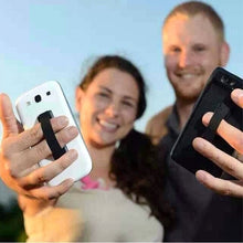 Load image into Gallery viewer, Finger Grip Phone Holder for  iPad Air &amp; Air 2, iPad mini, Galaxy Tab, and other Tablet PC