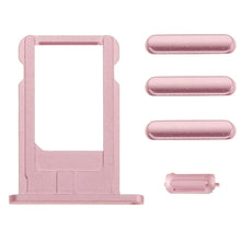 Load image into Gallery viewer, Full Assembly  Housing Cover for iPhone 6, Including Back Cover &amp; Card Tray &amp; Volume Control Key &amp; Power Button &amp; Mute Switch Vibrator Key, For iPhone 6(with side kyes)