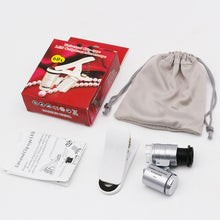 Load image into Gallery viewer, Universal Clip-type LED phone 60X Microscope / Micro Lens