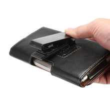 Load image into Gallery viewer, Horizontal Style Lamb Skin Texture Waist Bag with Back Splint for iPhone 6 / Galaxy S4 / S3