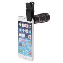 Load image into Gallery viewer, 8X Zoom Telescope Telephoto Camera Lens with Clip