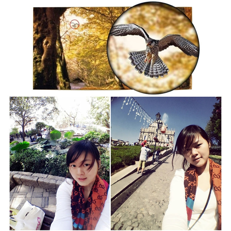 8X Zoom Telescope Telephoto Camera Lens with Clip