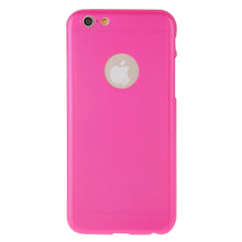 Load image into Gallery viewer, Ultra-slim 360 Degrees Full Protection Solid Color Combination Case with Exclusive Tempered Glass Film for iPhone 6