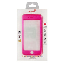 Load image into Gallery viewer, Ultra-slim 360 Degrees Full Protection Solid Color Combination Case with Exclusive Tempered Glass Film for iPhone 6