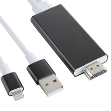 Load image into Gallery viewer, 8 Pin to HDMI HDTV Adapter Cable with USB Charger Cable