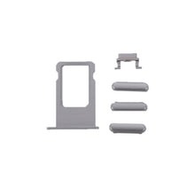 Load image into Gallery viewer, 6 in 1 for iPhone 6 (Back Cover + Card Tray + Volume Control Key + Power Button + Mute Switch Vibrator Key + Sign) Full Assembly Housing Cover, For iPhone 6 (6 in 1)