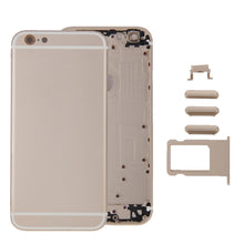 Load image into Gallery viewer, 6 in 1 for iPhone 6 (Back Cover + Card Tray + Volume Control Key + Power Button + Mute Switch Vibrator Key + Sign) Full Assembly Housing Cover, For iPhone 6 (6 in 1)