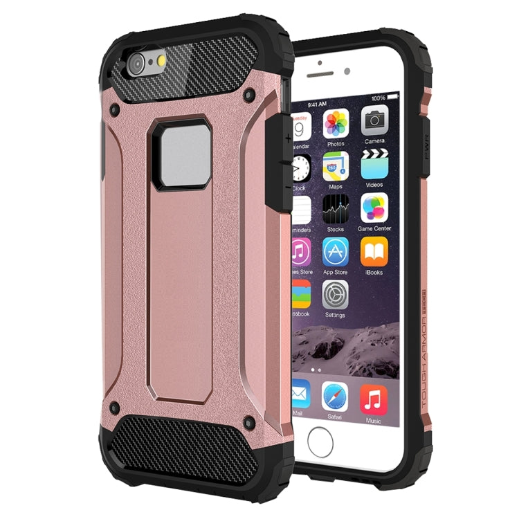 For iPhone 6 & 6s Tough Armor TPU + PC Combination Case