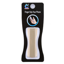 Load image into Gallery viewer, Finger Grip Phone Holder for iPhone, Galaxy, Sony, Lenovo, HTC, Huawei, and other Smartphones