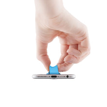 Load image into Gallery viewer, Finger Grip Phone Holder for iPhone, Galaxy, Sony, Lenovo, HTC, Huawei, and other Smartphones