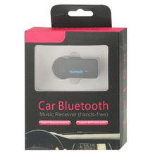 Load image into Gallery viewer, Car Bluetooth Handsfree Music Mic Receiver For iPhone, Galaxy, Sony, Lenovo, HTC, Huawei, and other Smartphones, Mic Receiver