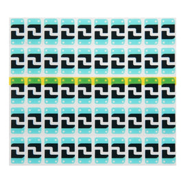 100 PCS for iPhone 6 Home Key Iron Sheet Insulating Cotton Paste Sticker