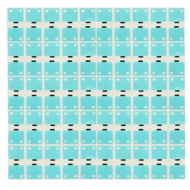 100 PCS for iPhone 6 Speaker Appearance Net Protective Cotton Pads Sticker