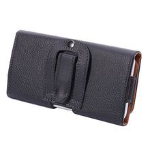 Load image into Gallery viewer, Litchi Texture Horizontal Style Waist Bag for iPhone 6s Plus / iPhone 6 Plus &amp; Galaxy Note 8 / Note 5 / Note 4 / S6 Edge Plus