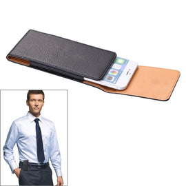 Litchi Texture Vertical Style Waist Bag for iPhone 6 Plus, Galaxy Note 4 / Note III / Note II