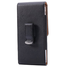 Load image into Gallery viewer, Litchi Texture Vertical Style Waist Bag for iPhone 6 Plus, Galaxy Note 4 / Note III / Note II