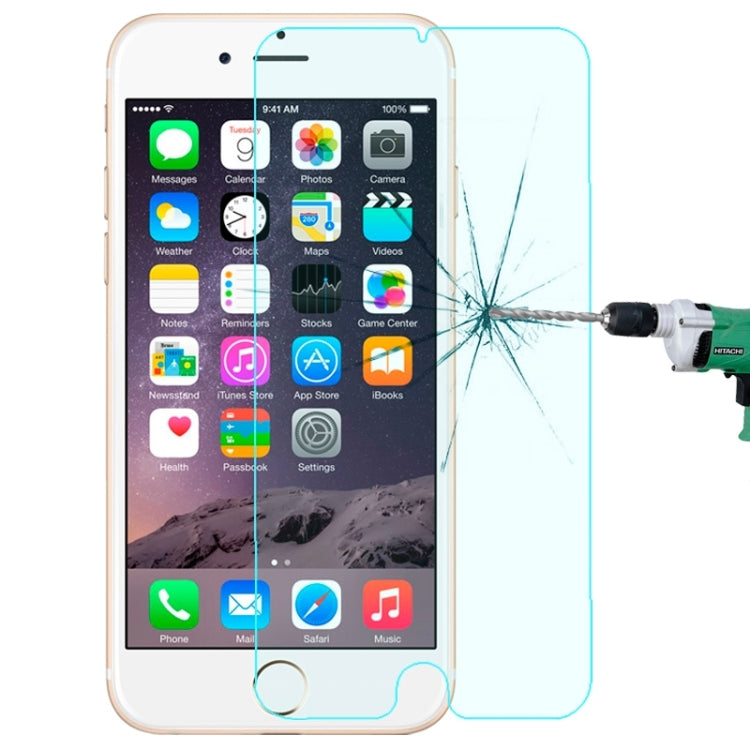Hat-Prince 0.26mm 9H Surface Hardness 2.5D Explosion-proof Tempered Glass Film for iPhone 6 Plus