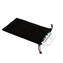 Load image into Gallery viewer, Universal Leisure Cotton Flock Cloth Carry Bag with Lanyard for iPhone 6 Plus, iPhone 6S Plus, Galaxy Note 8, Galaxy S6 edge Plus / A8 / Note 5 / Note 4 / Galaxy Mega 6.3 / i9200