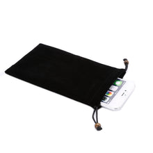 Load image into Gallery viewer, Universal Leisure Cotton Flock Cloth Carry Bag with Lanyard for iPhone 6 Plus, iPhone 6S Plus, Galaxy Note 8, Galaxy S6 edge Plus / A8 / Note 5 / Note 4 / Galaxy Mega 6.3 / i9200