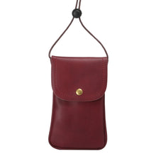 Load image into Gallery viewer, Universal Vertical PU Leather Case / Phone Leather Bag with String