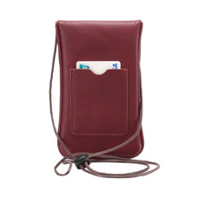 Load image into Gallery viewer, Universal Vertical PU Leather Case / Phone Leather Bag with String