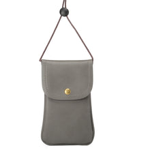 Load image into Gallery viewer, Universal Vertical PU Leather Case / Phone Leather Bag with String