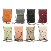 Load image into Gallery viewer, Universal Vertical PU Leather Case / Phone Leather Bag with String
