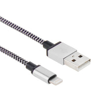 Load image into Gallery viewer, 2m Woven Style 8 Pin to USB Sync Data / Charging Cable