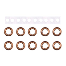 Load image into Gallery viewer, 10 Pairs / Set Rear Camera Lens Ring + Flashlight Bracker for iPhone 6 Plus &amp; 6s Plus, Rose Gold, For iPhone 6 Plus
