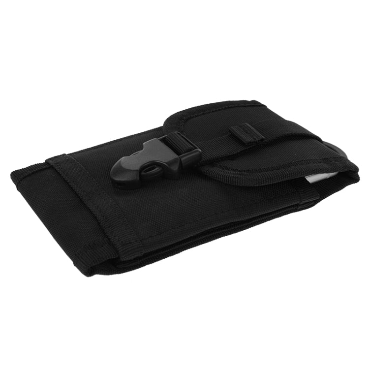 5.5 inch Universal Vertical Nylon Fabric Waist Bag for iPhone 6 Plus & 6S Plus, Galaxy S6, Huawei, etc