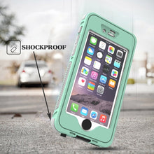 Load image into Gallery viewer, Waterproof Dustproof Shockproof Crushproof Noctilucent Protective Case with Holder for iPhone 6 &amp; 6S
